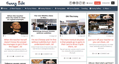 Desktop Screenshot of funnylife.com